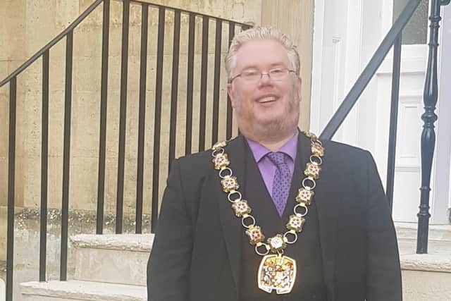 Cllr Jon-Paul Carr is Wellingborough's new mayor