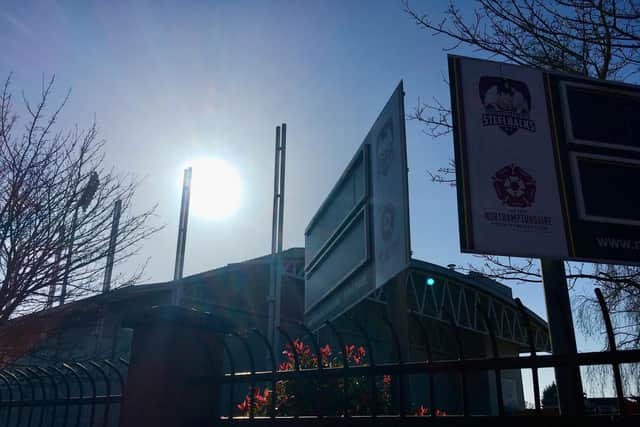 The sun has been shining, but there has been no cricket at the County Ground