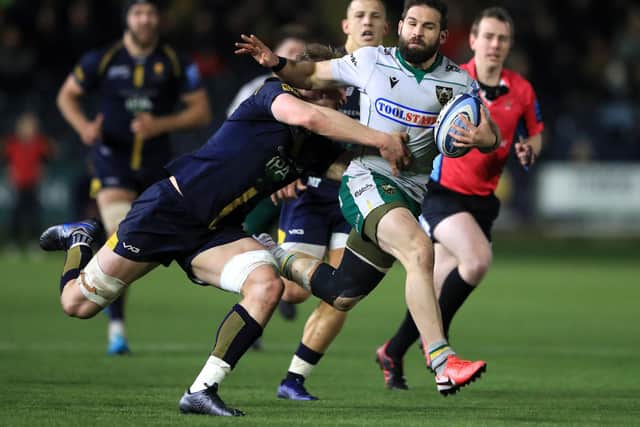 Cobus Reinach's final Saints game was a win at Worcester in March
