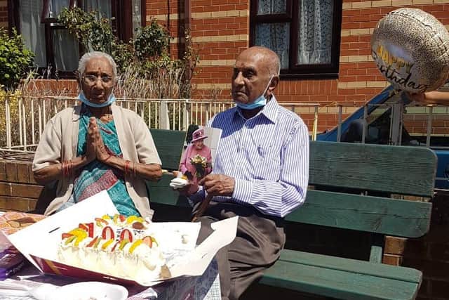 Mr Tailor celebrated his 100th birthday today