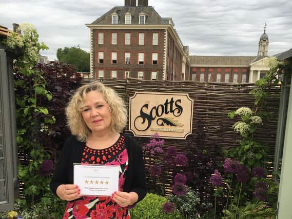 Kathryn Morris, who has worked at Scotts for 25 years