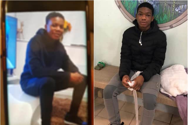 Trevor Gonzo (left) andDami Aremu (right), both 16, are missing.