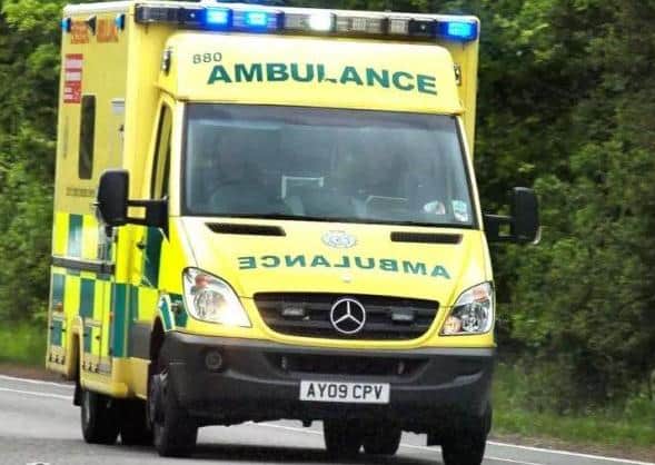 Emergency services raced to the clubsR-Inn Stadiumon Braybrooke Road, Desborough, after the alarm was raised at about 11.30am on Saturday.