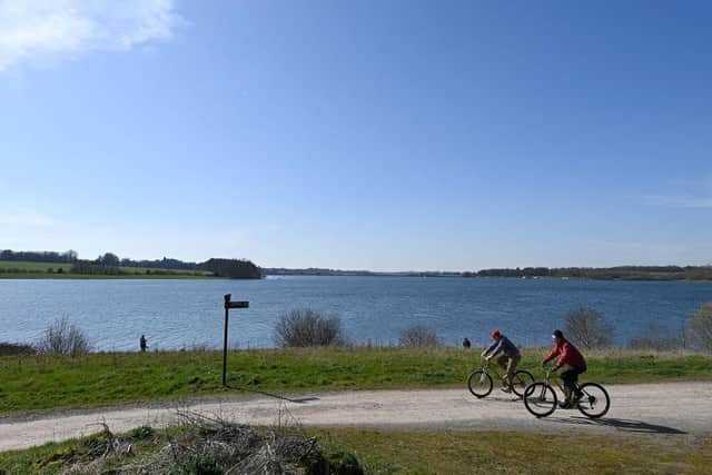 Pitsford Reservoir supplies around 50 per cent of Northampton's water. Photo Getty Images