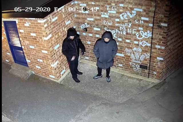 Can you help identify these two men?
