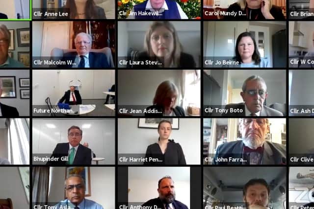 Zoom meetings are now the 'new normal' for council meetings in Northants.