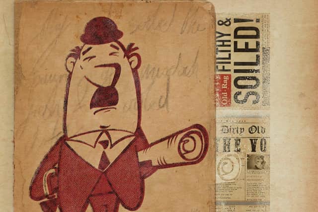One of Joe's illustrations which accompany Alea Iacta Est.