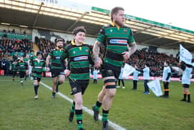 Teimana Harrison would love to be leading Saints out in front of a full house at Franklin's Gardens again