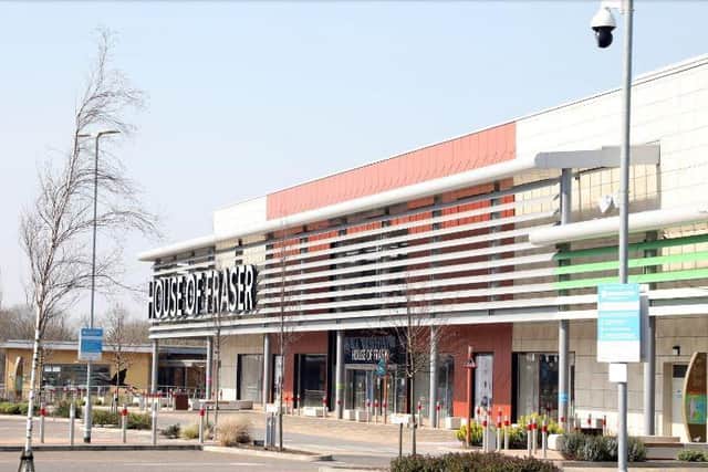 Most non-essential shops are due to re-open at Rushden Lakes on Monday (June 15)