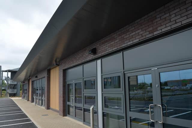 Part of the new Enterprise Centre at Warth Park, Raunds