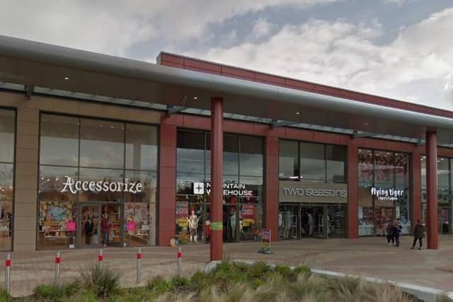 The accessorize store at Rushden Lakes