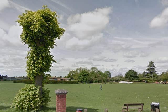 There has been an increase in litter and broken glass left at Saffron Road recreation ground in Higham Ferrers