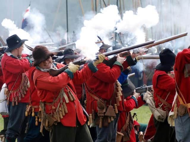 The Battle of Naseby was a crucial battle in the English Civil War. (Photo by asdf)