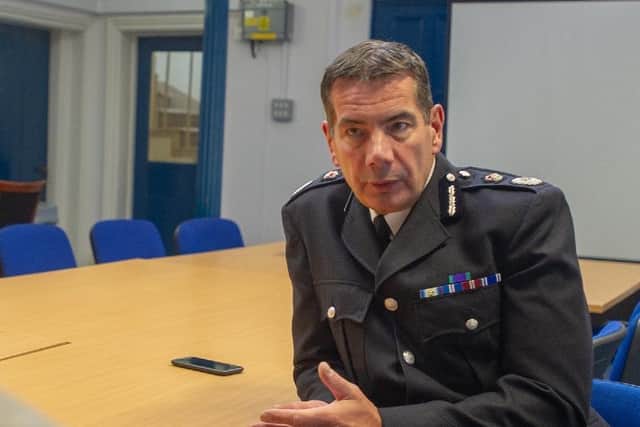 Chief Constable Nick Adderley. Picture: Copyright David Jackson.