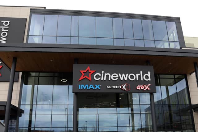 Cineworld at Rushden Lakes.