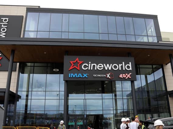 Cineworld at Rushden Lakes.