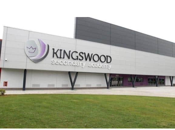The Kingswood Secondary Academy. Picture copyright Alison Bagley.