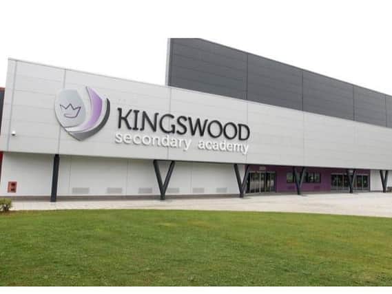 The Kingswood Secondary Academy. Picture copyright Alison Bagley.