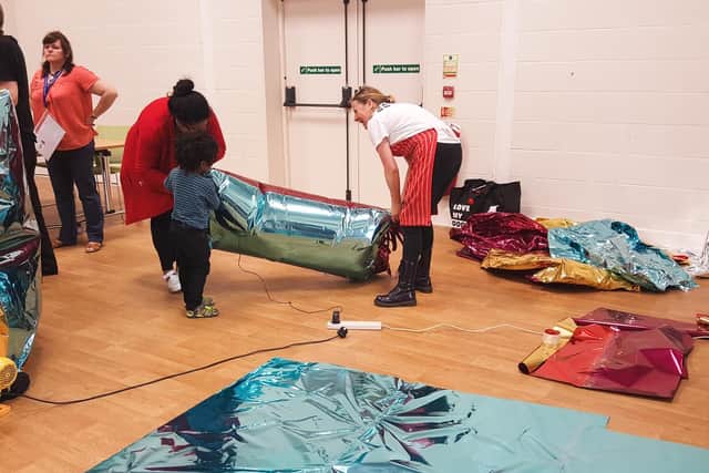 Community groups are being offered the chance to get creative
