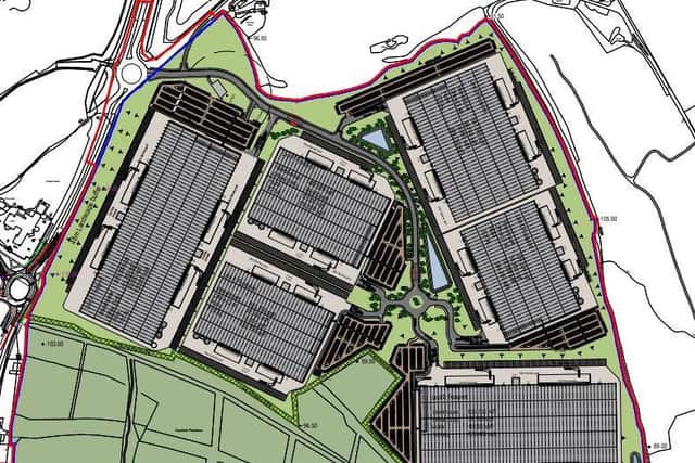 Thousands of jobs could be created at the logistics park.