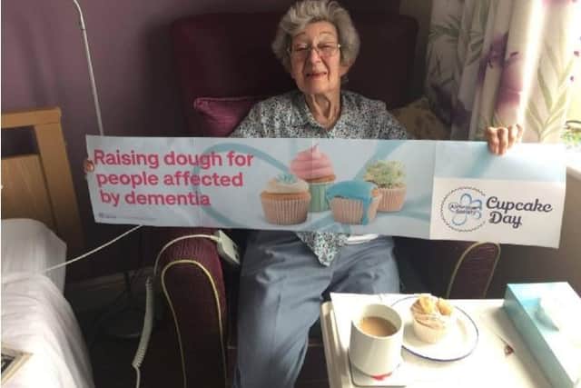 Residents at Westhill Park took part in The Alzheimer's Society Cupcake Day