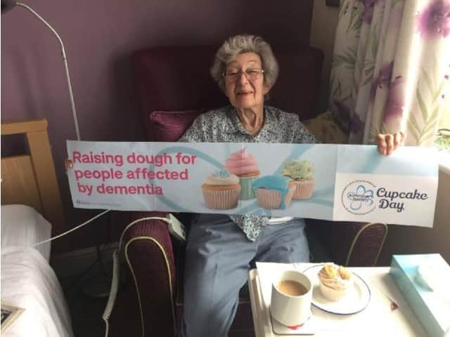Residents at Westhill Park took part in The Alzheimer's Society Cupcake Day