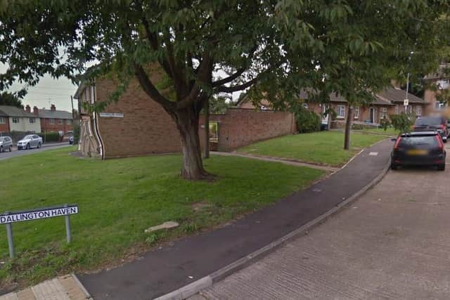 Police are hunting the woman who tricked her way into a pensioner's home in Dallington Haven
