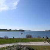 Pitsford Reservoir is popular with visitors during hot weather. Photo: Getty Images