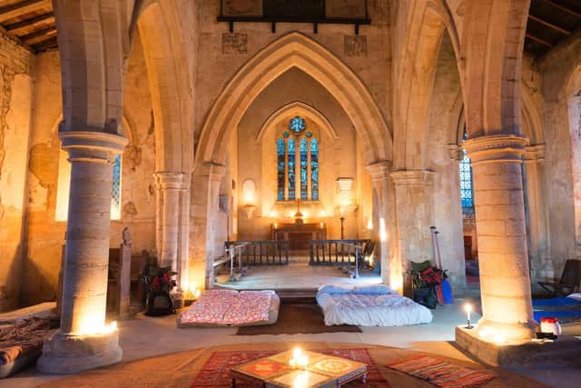 Champing at Aldwincle has seen a 65% rise in visitors year on year, up 95% from 2019