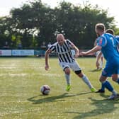 James Clifton scored twice as Corby Town beat Histon 5-3 at Steel Park. Picture by Jim Darrah