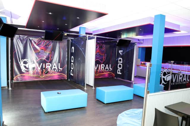 The games pods
