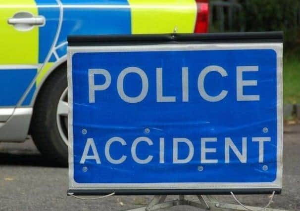 Two lanes have been blocked by a crash on the M1 southbound