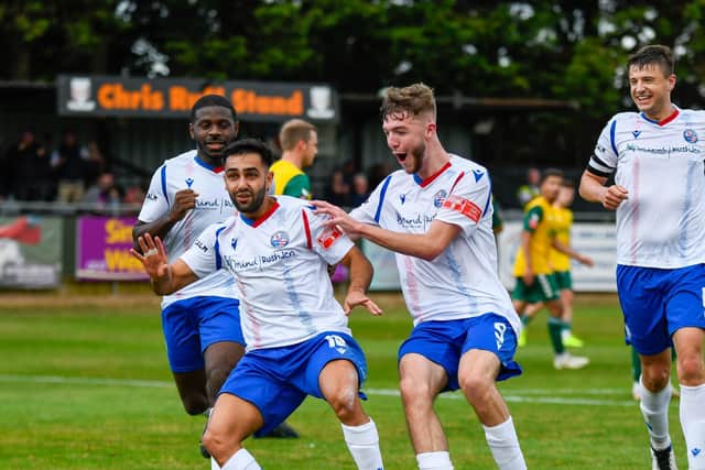 Ravin Shamsi was on target for AFC Rushden & Diamonds in their 1-1 draw with Rushall Olympic