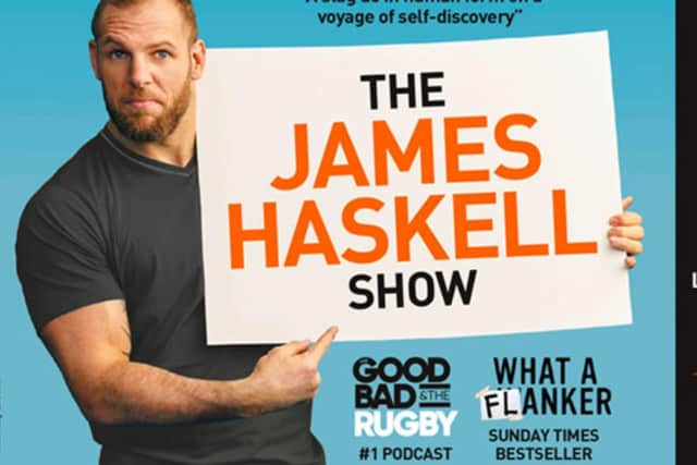 James Haskell is bringing his one-man show to Northampton on November 15