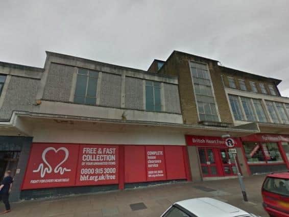 The new hotel will take up the top two floors above the British Heart Foundation store.