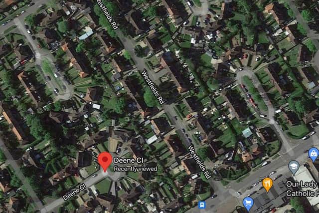 The area on the East Lloyds estate has been evacuated