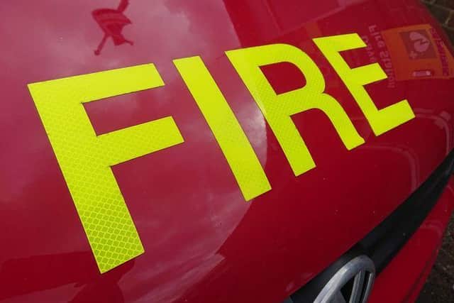 The fire caused around 70 residents to be evacuated