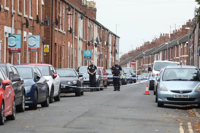 Forensics officers have been on the scene