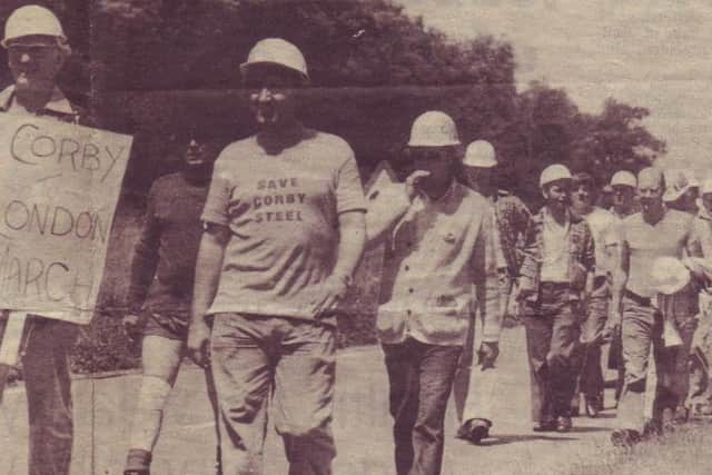 The Corby marchers
