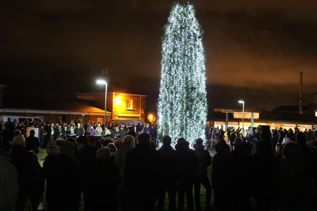 The Tree of Light ceremony in 2018