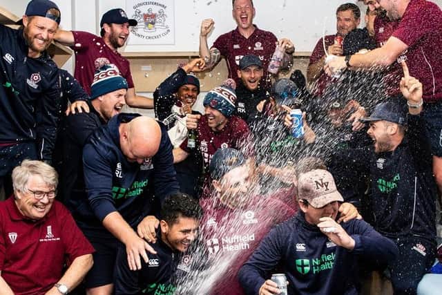 Northants won promotion to division one of the County Championship back in September, 2019