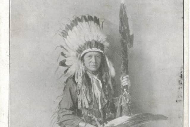 Luther Standing Bear was the Lakota interpreter on the 1902-03 tour. Some of the older participants in the Indian camp at this time were still unable to communicate in English