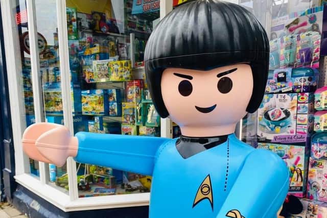 Boldly going into Rushden High Street