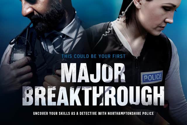 Northamptonshire Police is opening a pathway to recruit would-be detectives