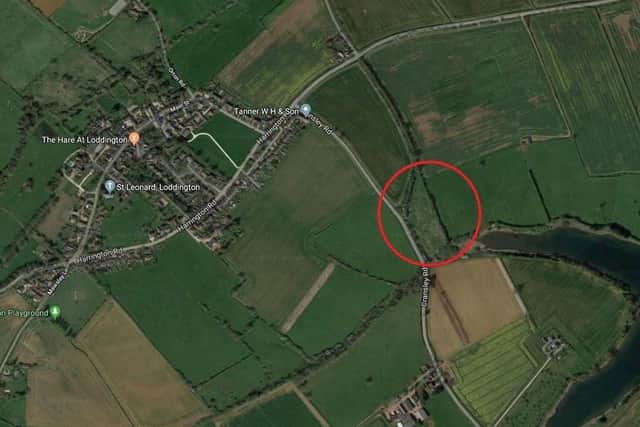 The site is close to Cransley Reservoir