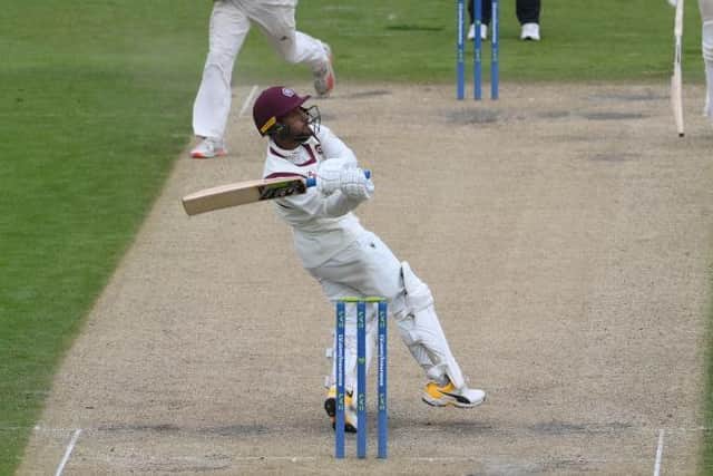 Saif Zaib scored his maiden first-class century in May