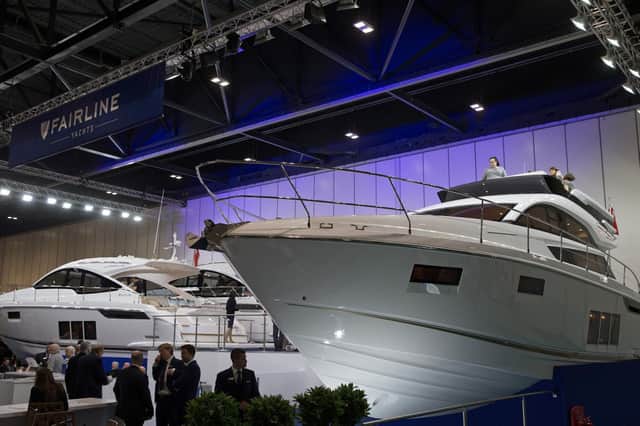 Fairline produces luxury yachts from its base in Oundle. Image: Getty