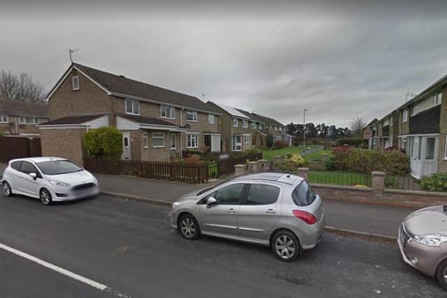 Tamar Green on the Shire Lodge estate was one of the streets targeted