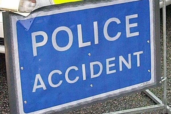 A collision has closed two lanes on the M1 Southbound.