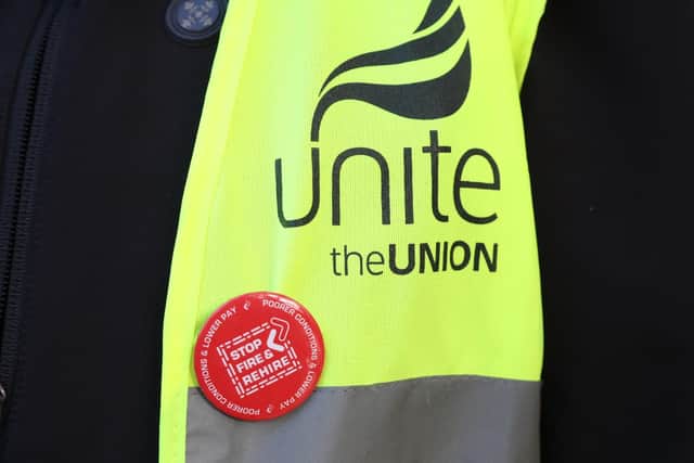 Unite has campaigned against 'fire and rehire' tactics